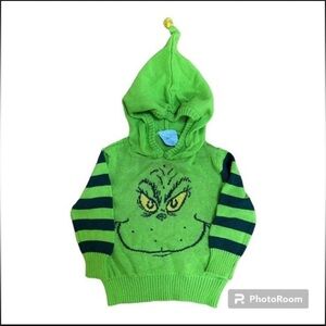 The Grinch Ugly Christmas Sweater Knitted 18m